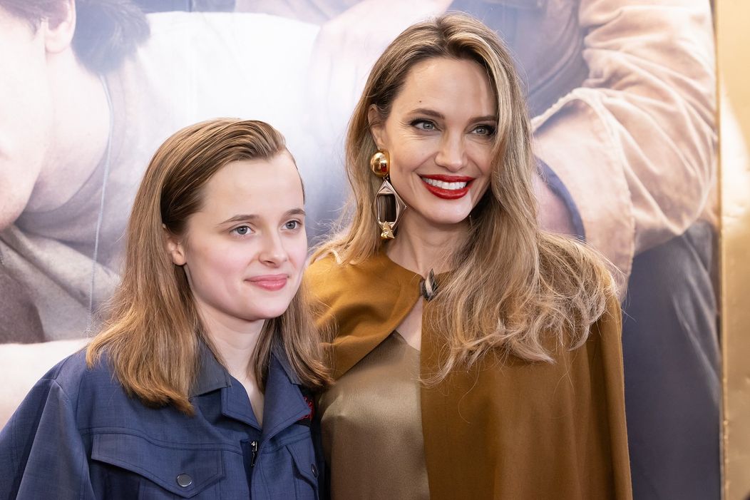 Angelina Jolie s dcérou Vivienne na premiére