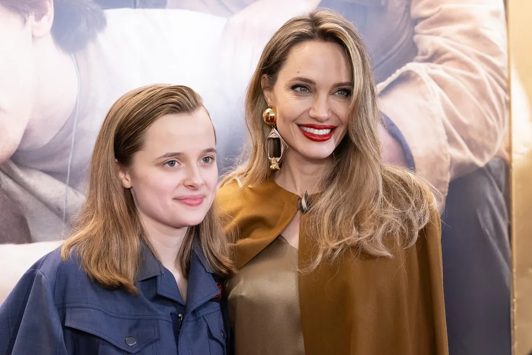 Angelina Jolie s dcérou Vivienne na premiére