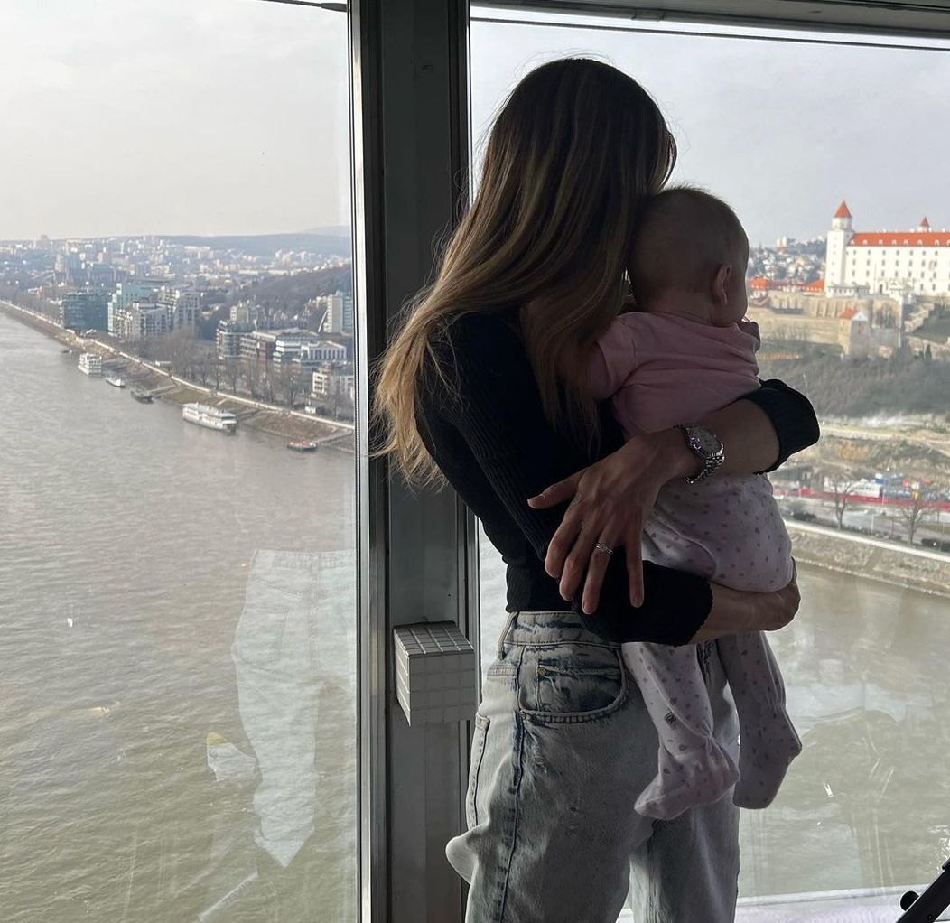 Broňa Gregušová s dcérkou Brianou