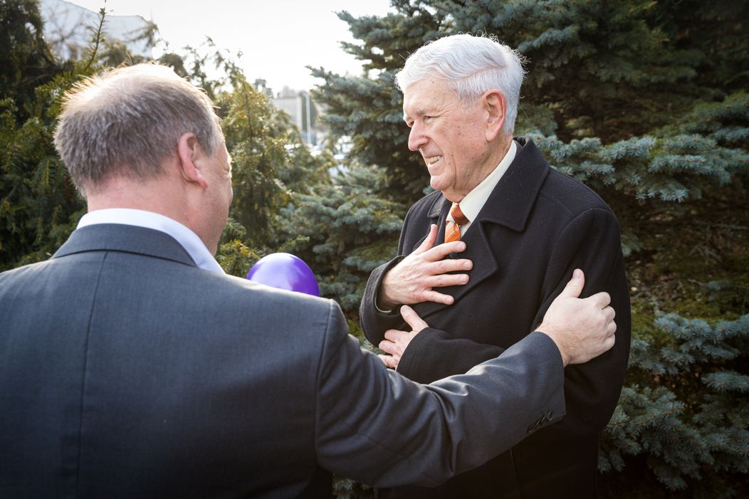 RNDr. Jozef Iľko oslávil 84. narodeniny v priamom prenose