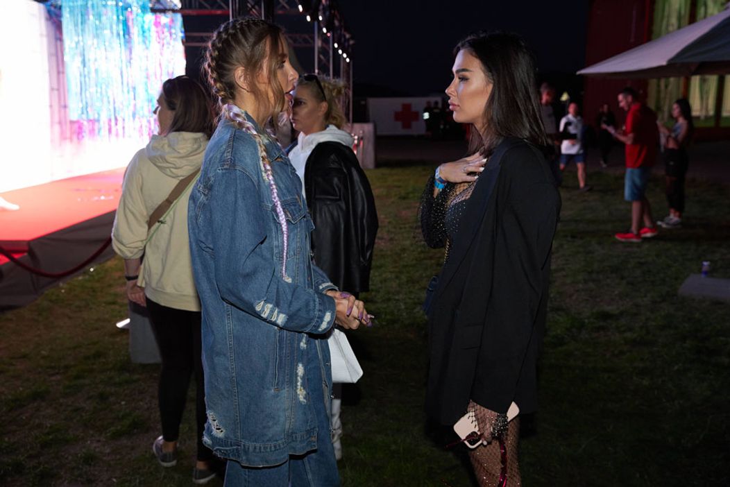 Marcela a Petrana sa stretli na Grape