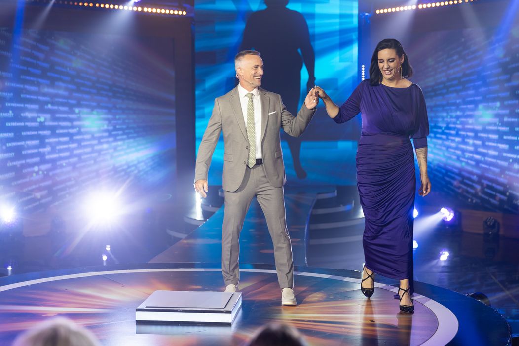 Karina Šafrániková počas galavečera Extrémnych premien.