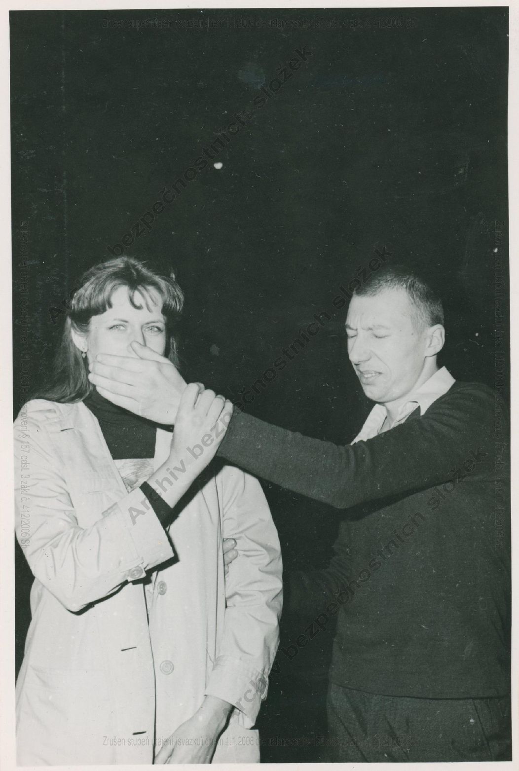 Zábery z reálnej rekonštrukcie vraždy v Brne, ktorá sa uskutočnila 29. 5. 1982