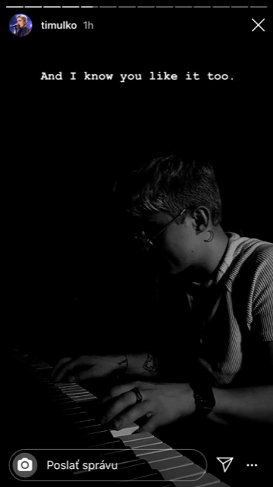 Timotej zahral bývalej láske obľúbenúpieseň a pripojil nádherné vyznanie.