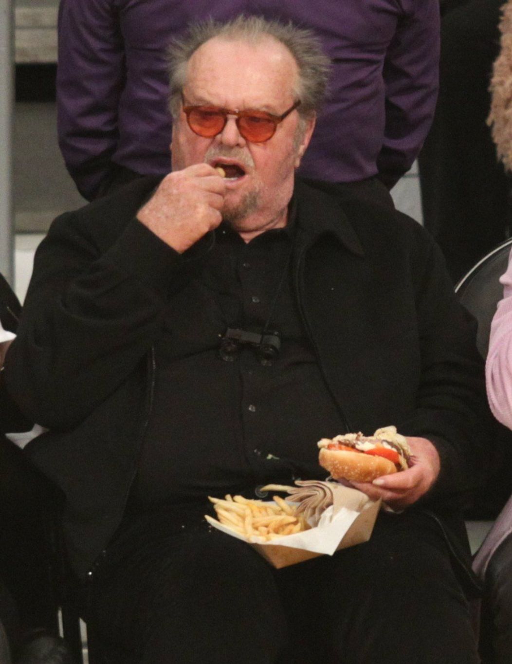 Jack Nicholson si rád dopraje, Nielen jedlo ...