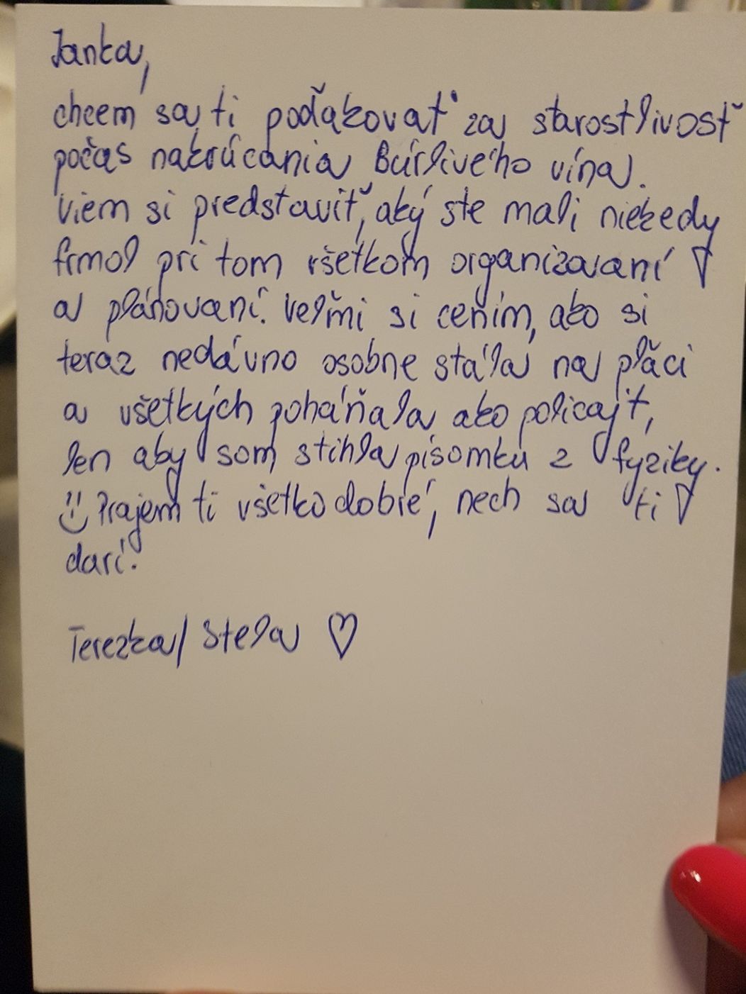 Terezkin odkaz produkčnej Janke