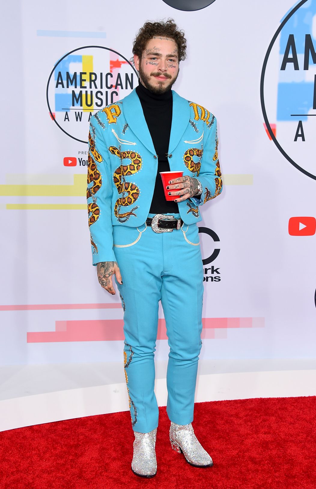 Post Malone na AMAs 2018