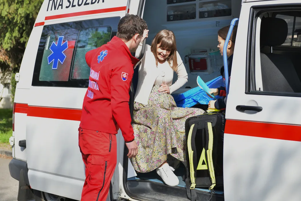 Kristína Spáčová si zahrala budúcu mamičku