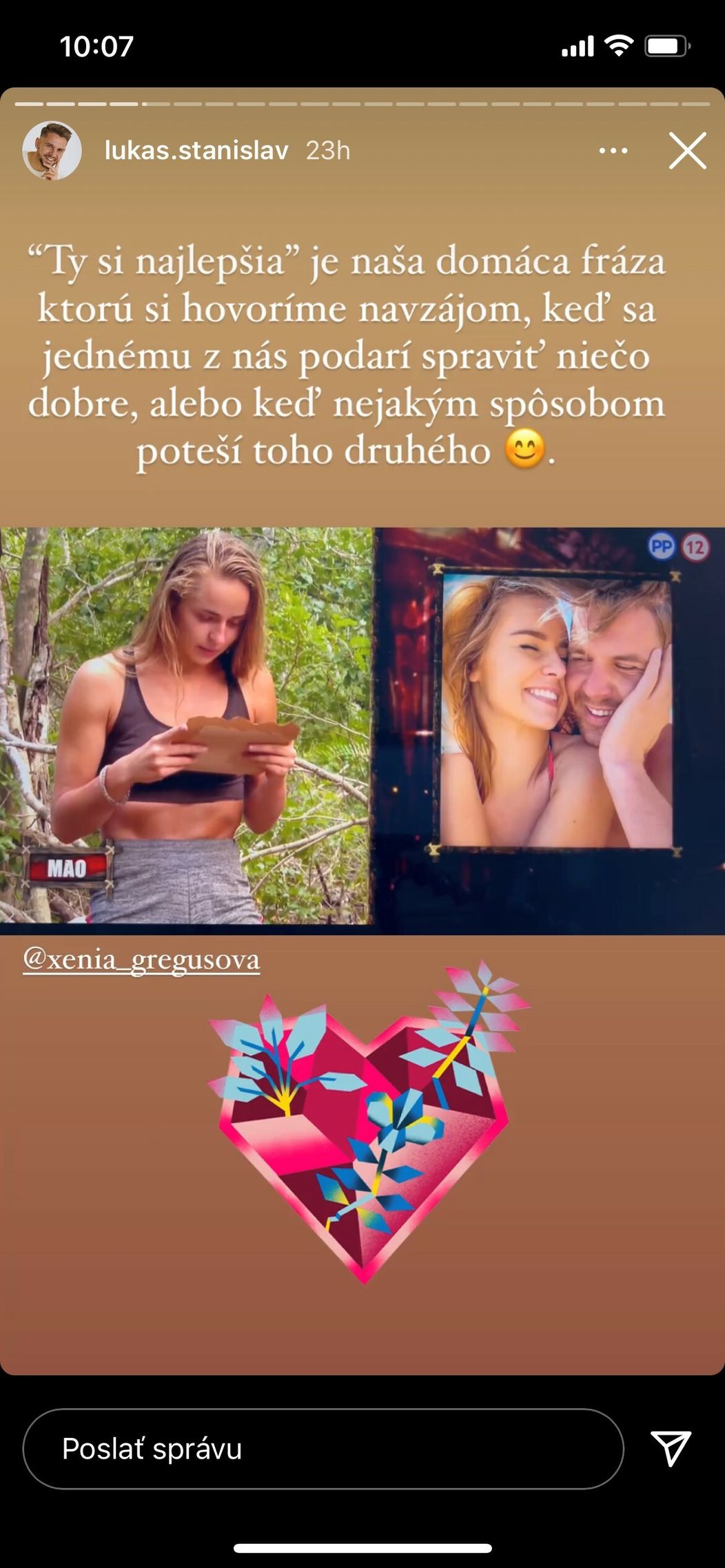 Lukáš odkaz pre Xéniu