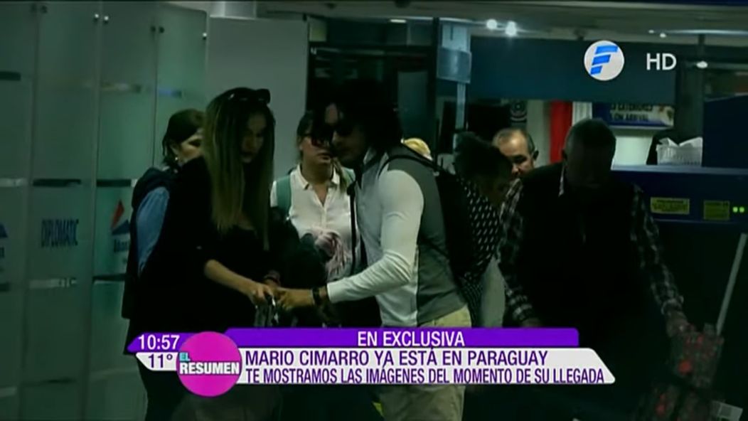 Mario Cimarro a Bronislava Gregušová v Paraguaji