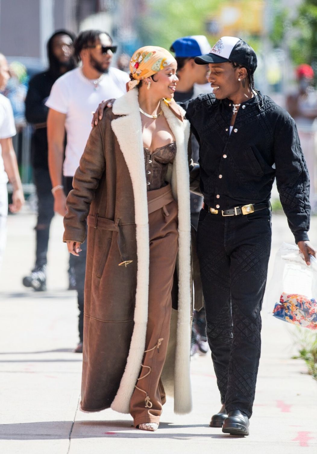 Rihanna a A$AP Rocky v New Yorku