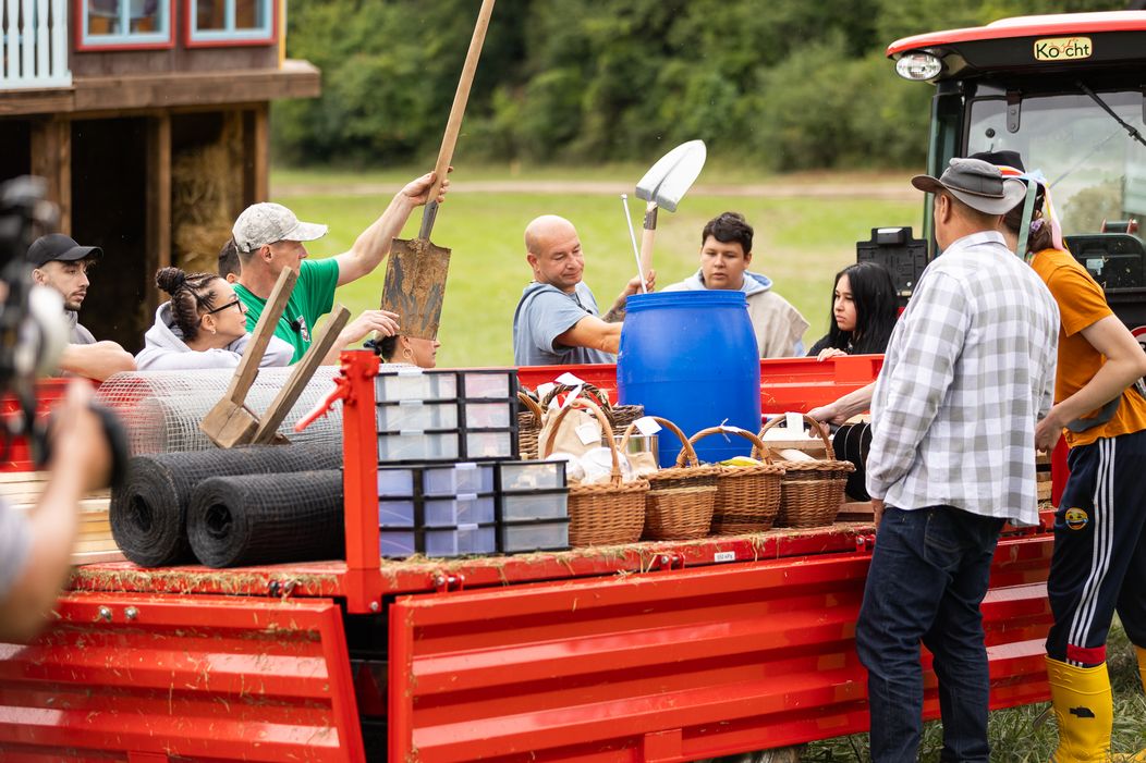 Druhý deň na Farme