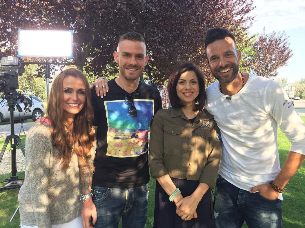 Kristína Turjanová s Martinom Vaculíkom v dnešnom Teleráne po boku Lenky a Romana