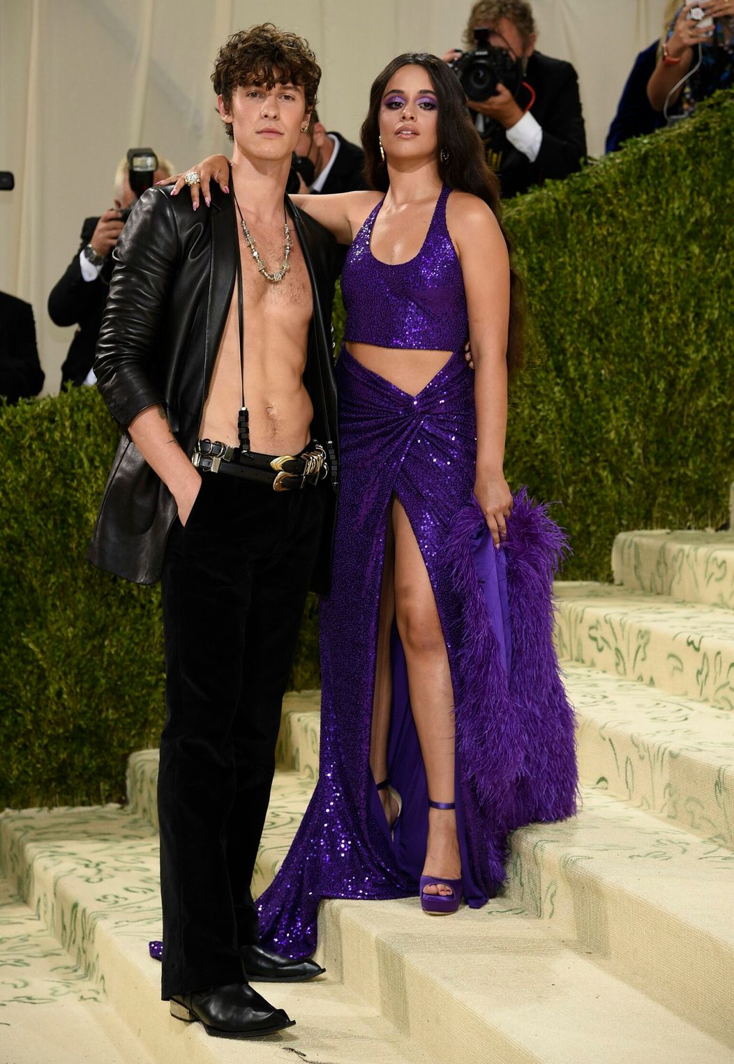 Shawn Mendes a Camila Cabello na MET Gala 2021