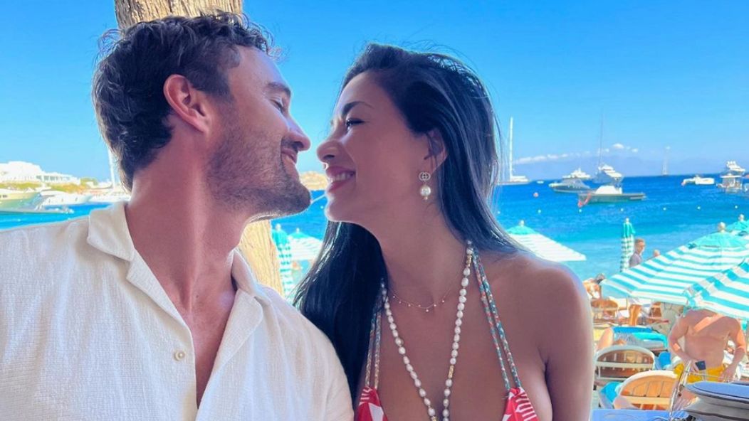 Nicole Scherzinger a Thom Evans.