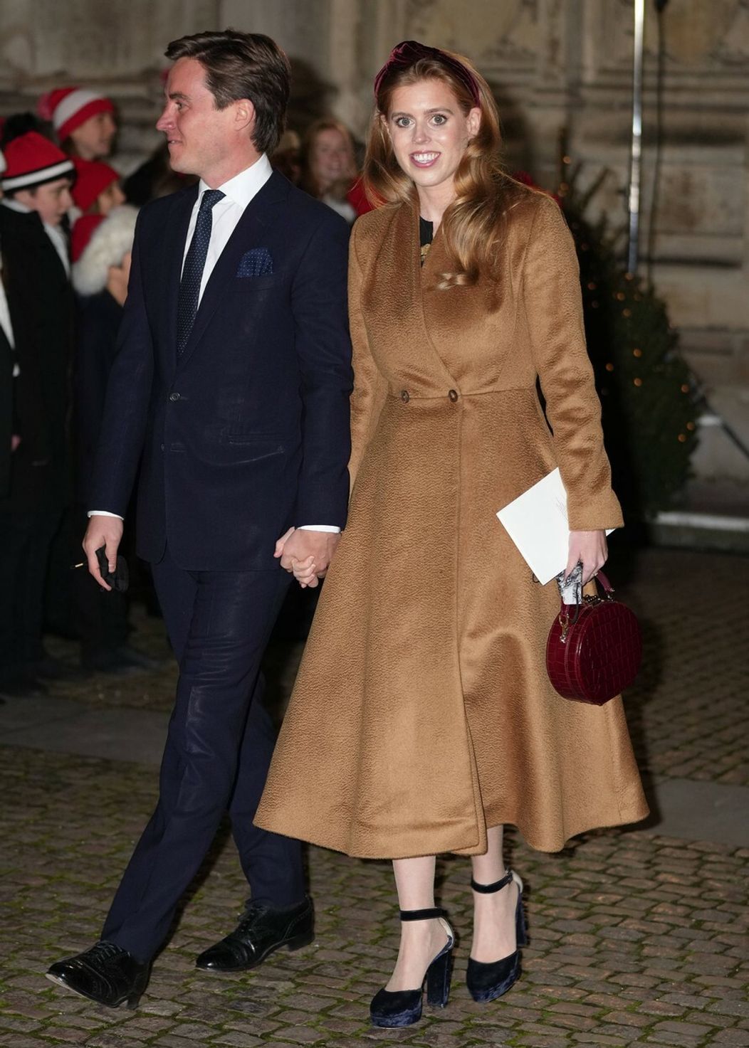 Princezná Eugenie s manželom.