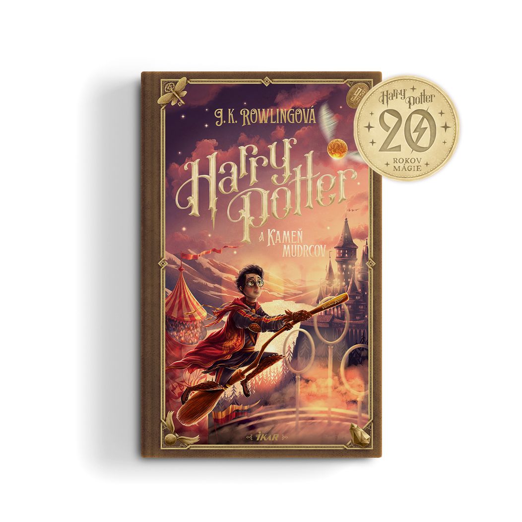 Harry Potter a Ohnivá čaša (ilustroval Adrián Macho)