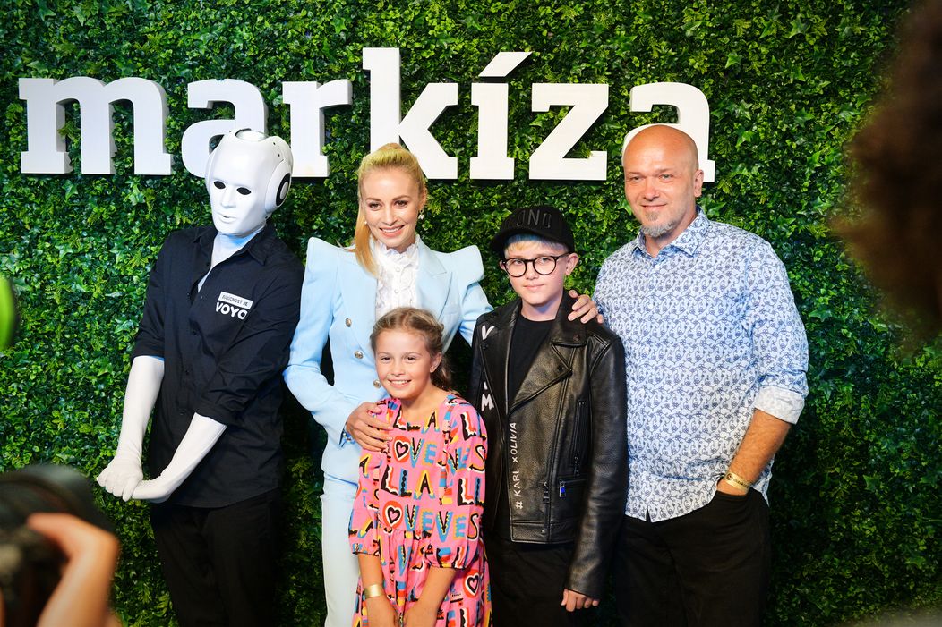 Mária Čírová, Marián Kachút a ich deti Zoe a Hugo