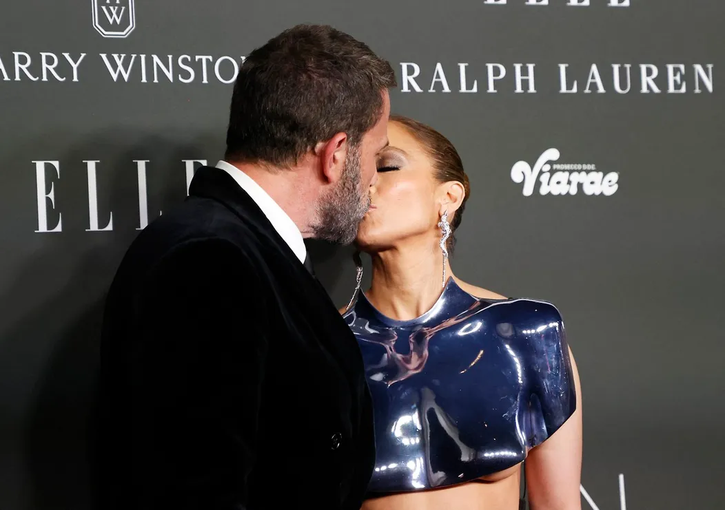 J Lo a Ben Affleck na ELLE's Women in Hollywood