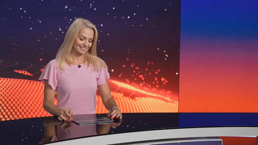 Skúška Marianny Ďurianovej po 10 rokov v spravodajskom štúdiu