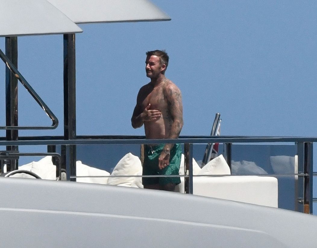 Beckhamovci oddychovali na jachte