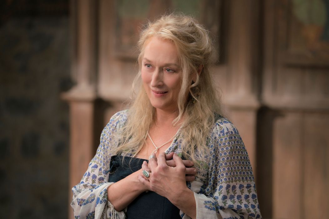 Meryl Streep vo filme Mamma Mia! Here We Go Again