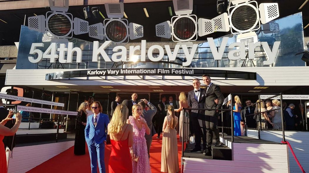 Boris Pršo a David Grich na Medzinárodnom filmovom festivale v Karlových Varoch