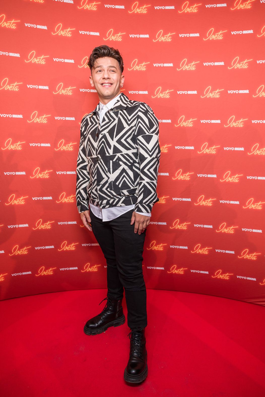 Jan Bendig na premiére druhej série Voyo Originálu Iveta