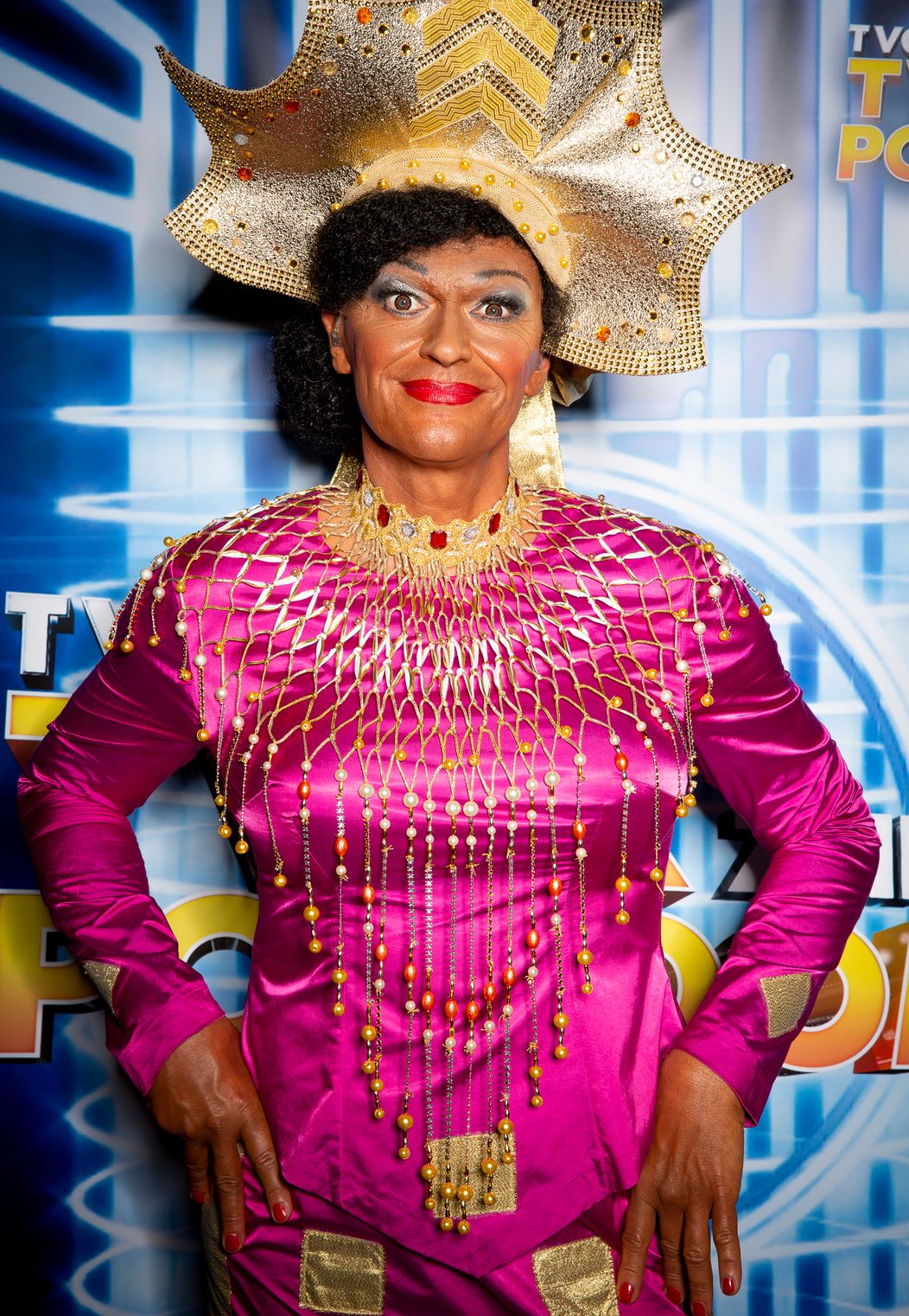 Martin Nikodým ako Liz Mitchell z BONEY M