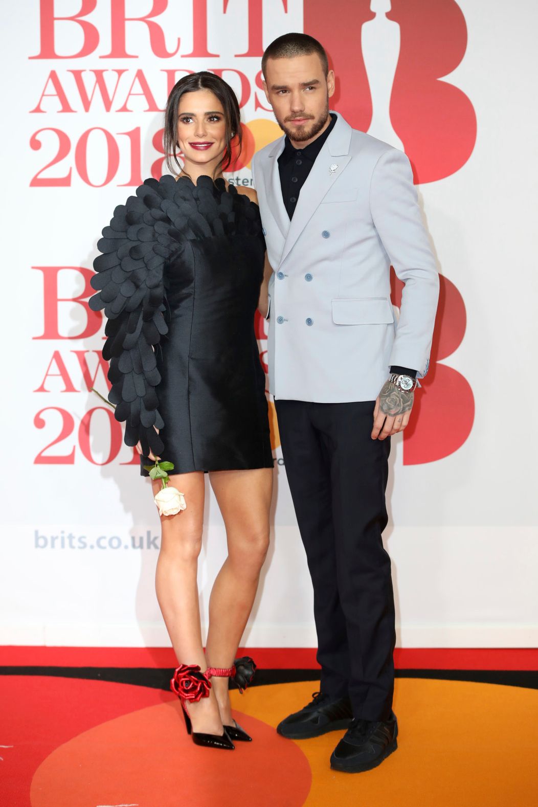 Cheryl Cole a Liam Payne na Brit Awards 2018