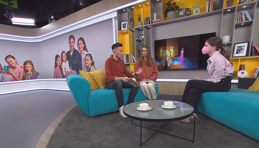 Alžbeta Bartošová v Teleráne.