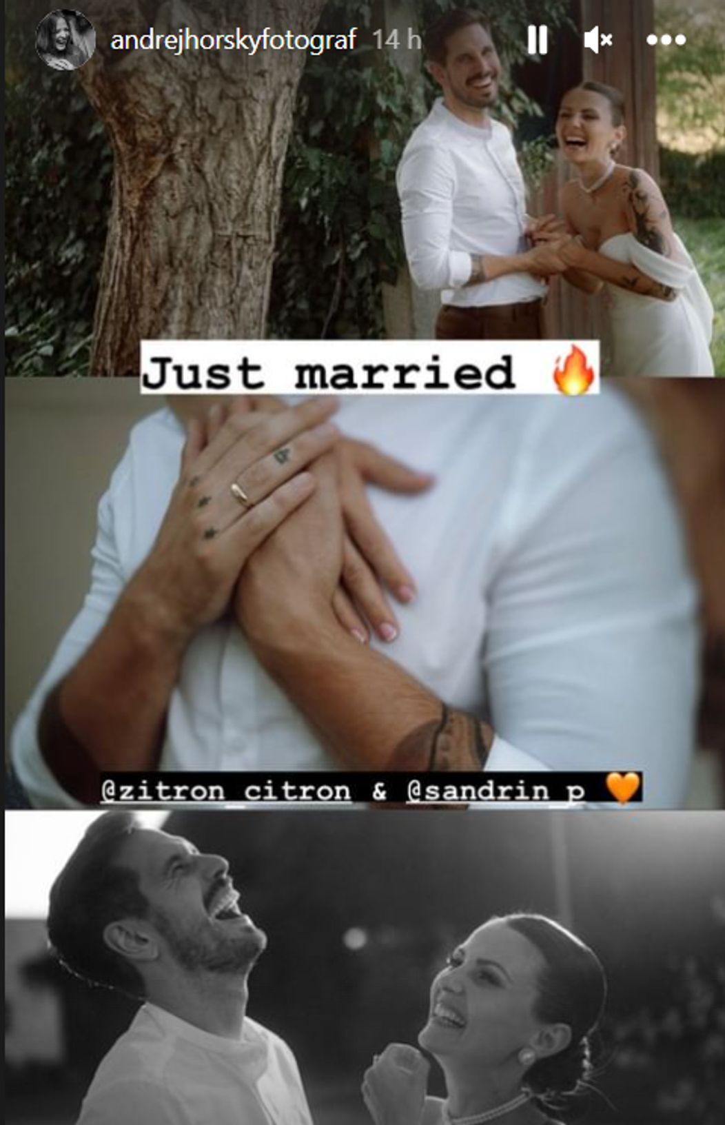 Jakub Zitron Ťapák sa oženil