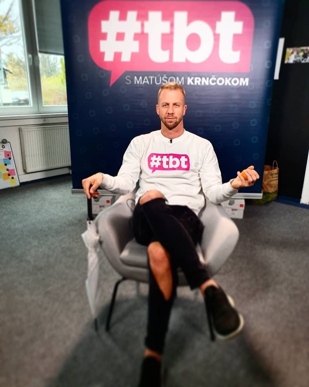 Matúš Krnčok moderoval reláciu #tbt