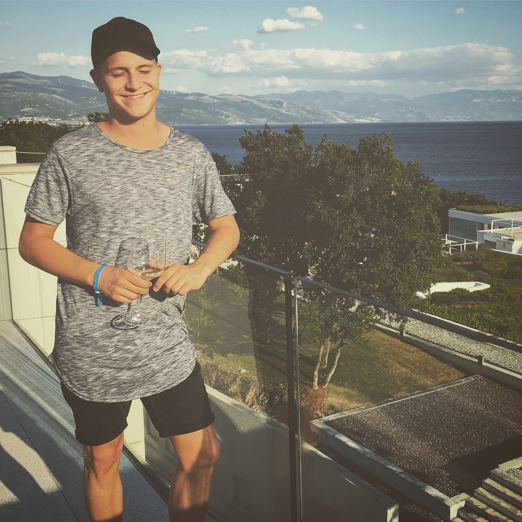 Sympatický Dominik si užil chorvátske slnečné lúče