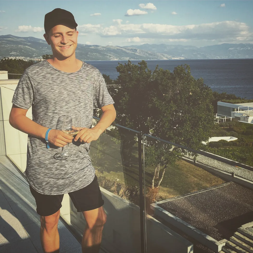 Sympatický Dominik si užil chorvátske slnečné lúče