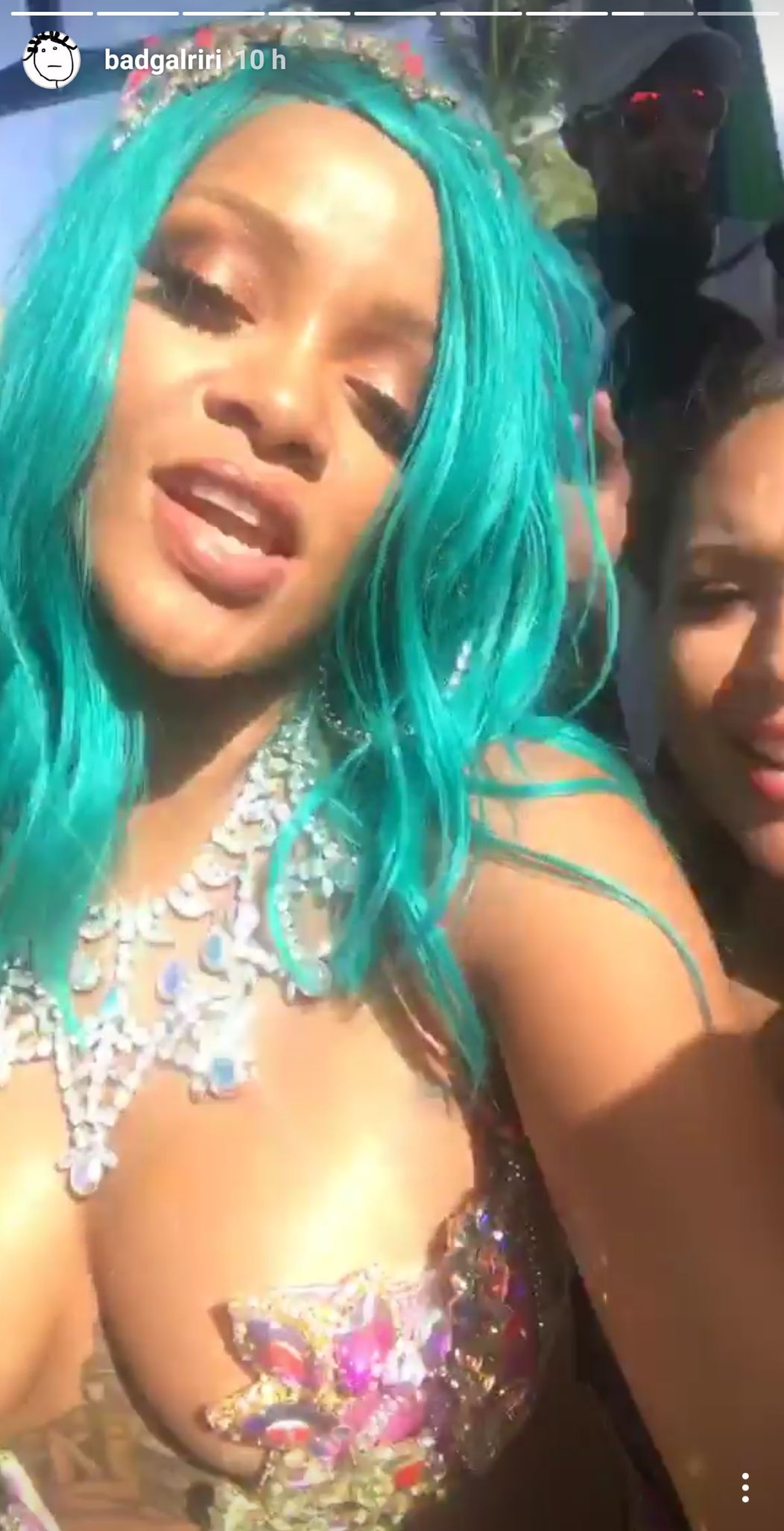 Rihanna to na karnevale roztočila
