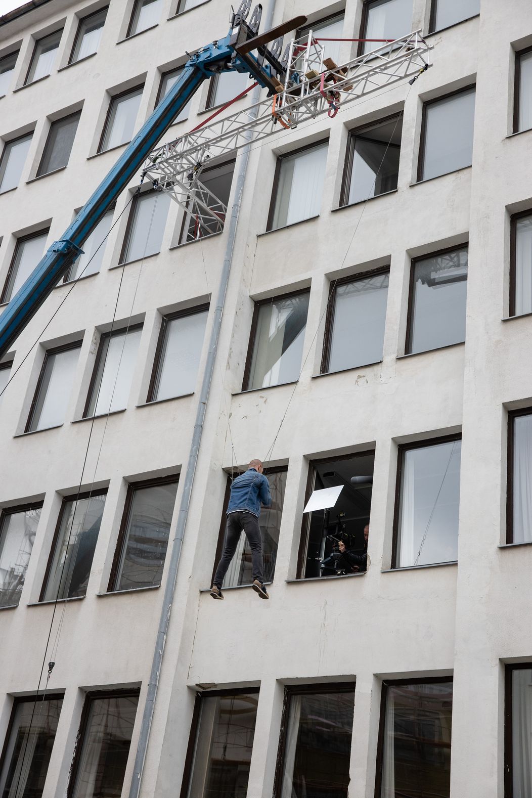 Tomáš Maštalír zvláda kaskadérske kúsky sám.