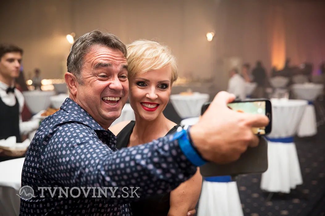 Kvetka Horváthová s Jozefom Pročkom