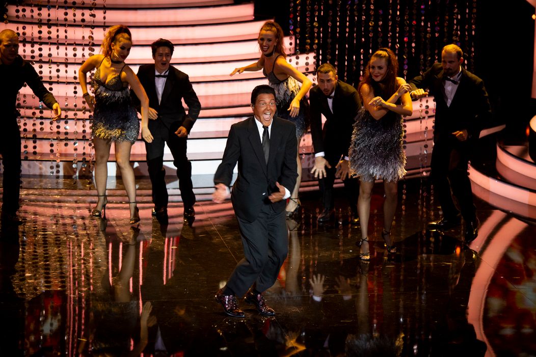 Miro Šmajda ako Chubby Checker.