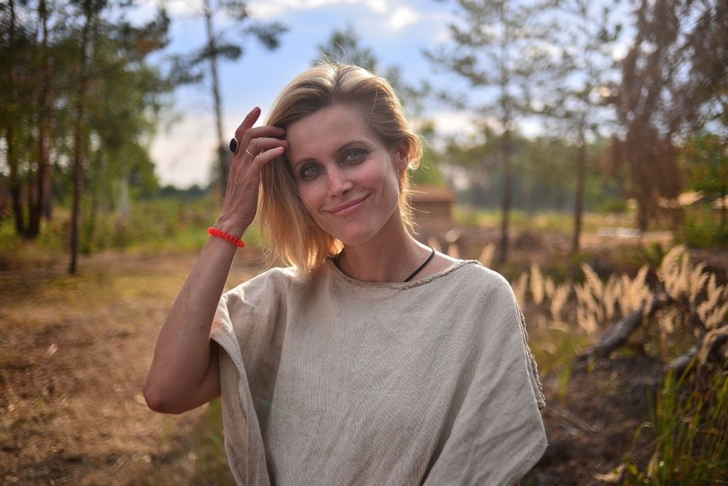 Silvia Šuvadová ako farmárska slúžka