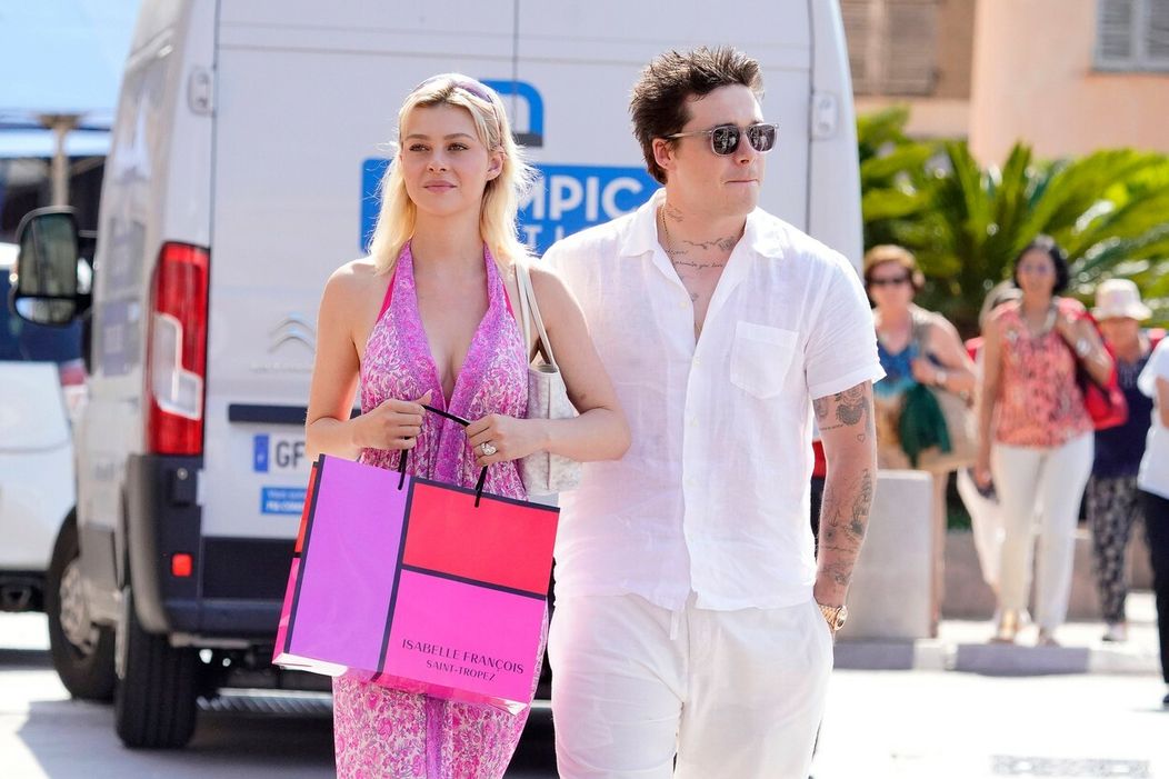 Brooklyn Beckham a Nicola Peltz v St. Tropez.
