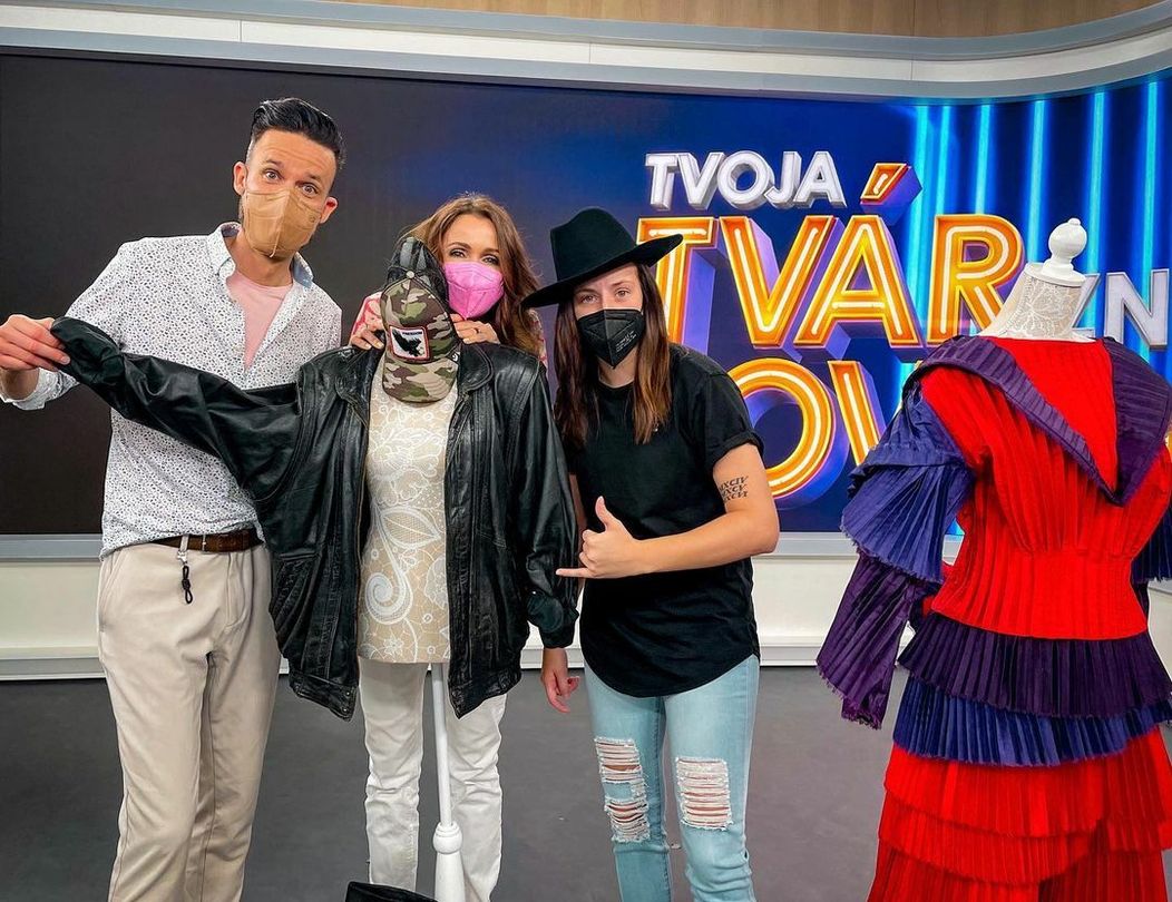 Barbora v Teleráne s Romanom a Lenkou