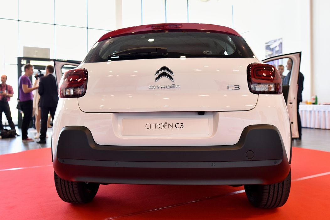 Na snímke nový model automobilu Citroën C3
