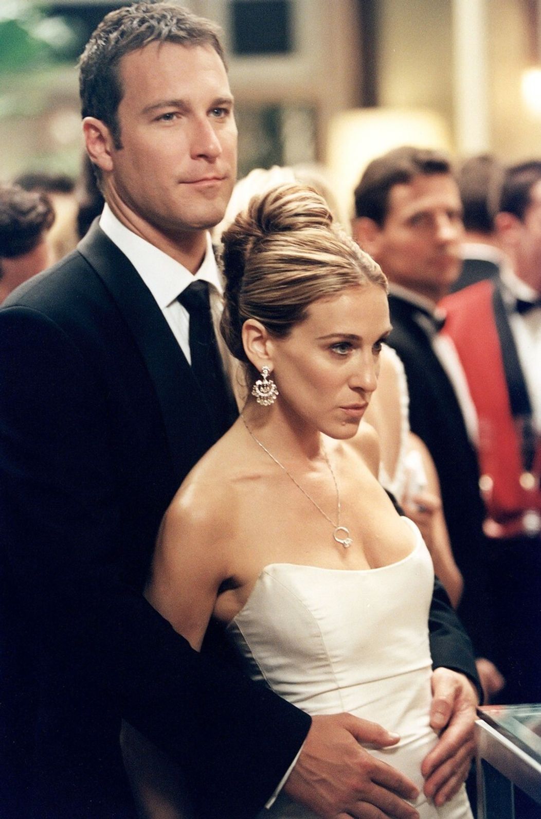 V seriáli Sex v meste chodil s Carrie (Sarah Jessica Parker)