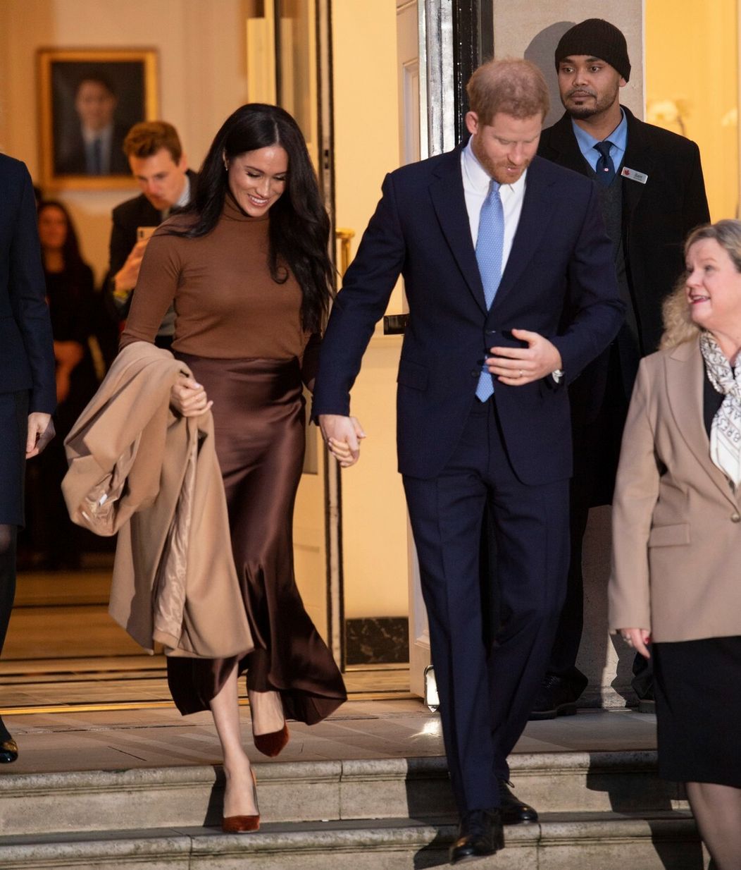 Meghan bolo zjavne teplo.