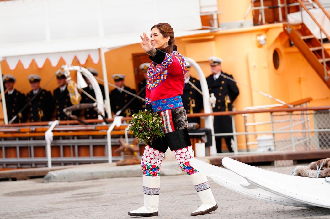 Dánska kráľovná Mary na návšteve Grónska