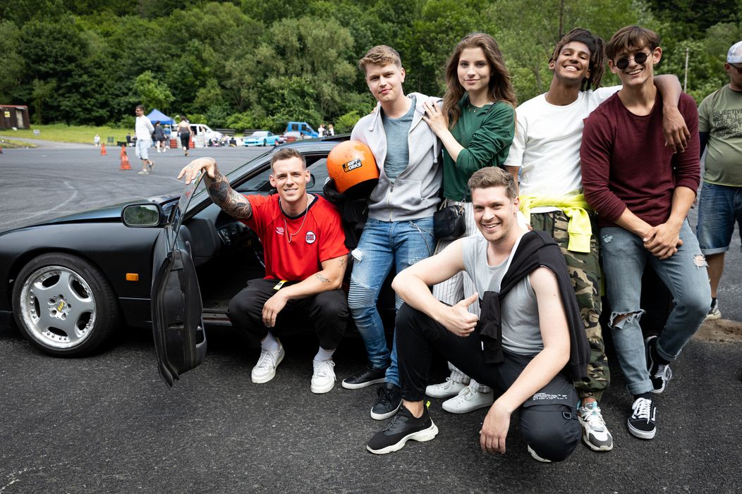 Luky a Dorka s partiou z Pána profesora