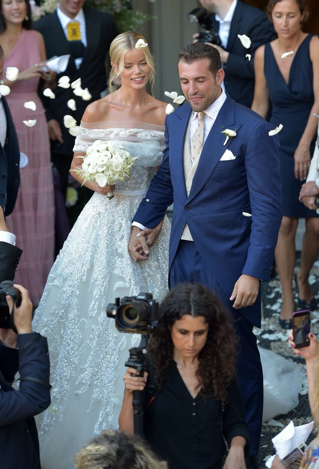 Frida Aase (27) povedala áno Tommymu Chiabrovi (36). 