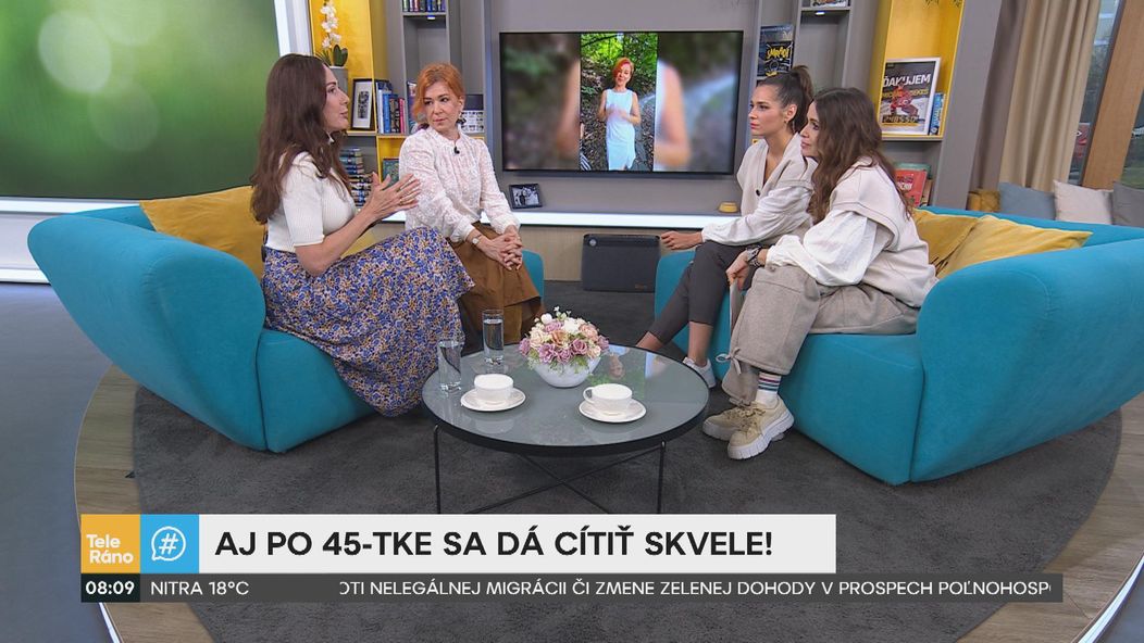 Helena Krajčiová v Teleráne