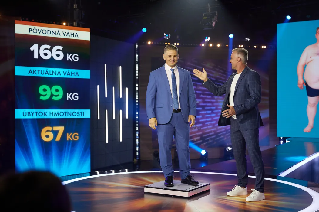 Pavol Kudroč počas galavečera Extrémnych premien.
